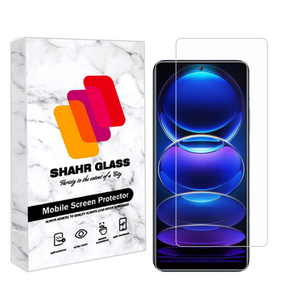 محافظ صفحه نمایش شهر گلس مدل SMSR مناسب برای گوشی موبایل شیائومی Redmi Note 12 4G